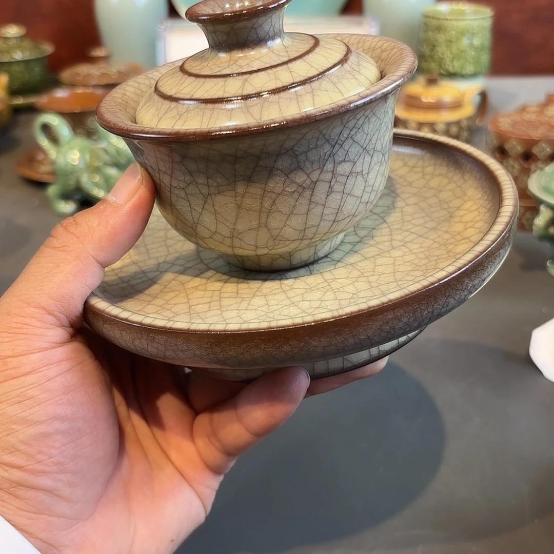 八***子瓷片龙泉青瓷龙泉青瓷
