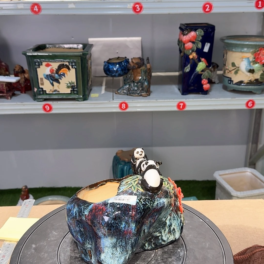 茶***客精品石湾花盆高端大气