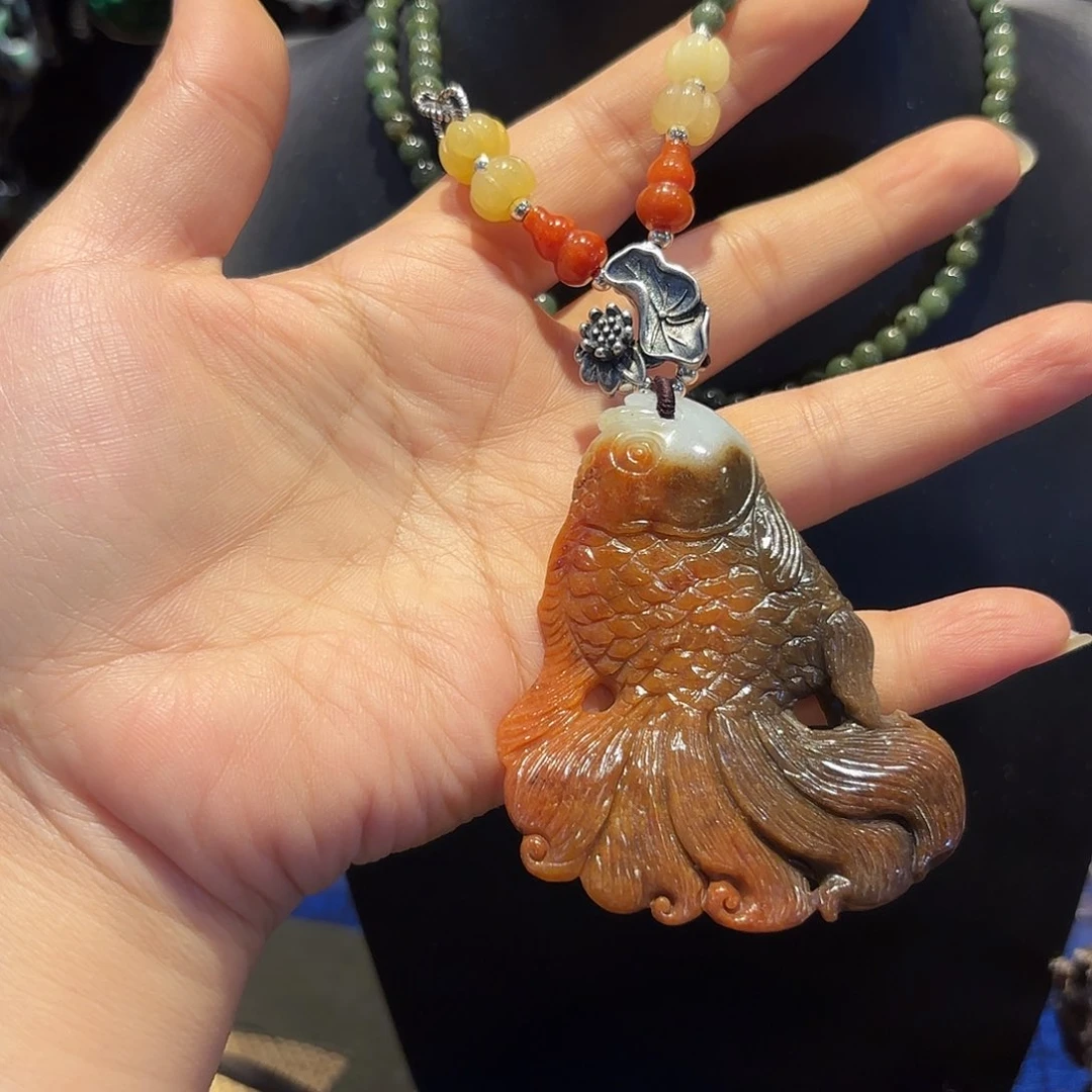 翡翠颈饰未镶嵌原创