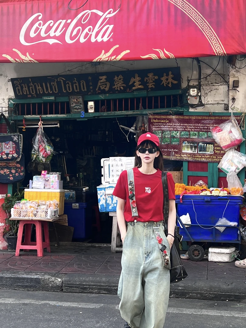 【陶格】字母印花休闲T恤TG25A1T749