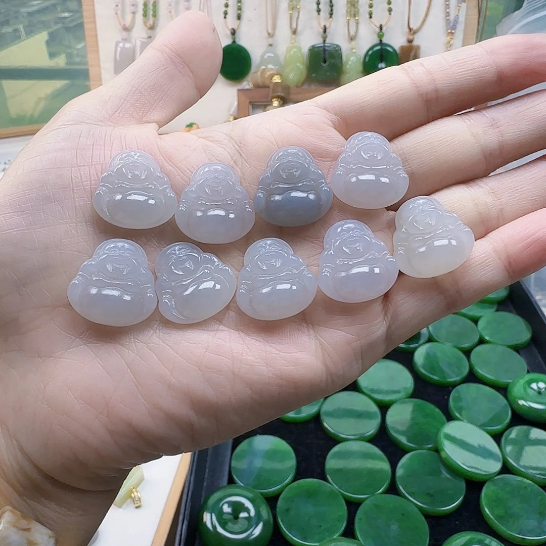 和田玉未镶嵌吊坠(不含链)多样性发1