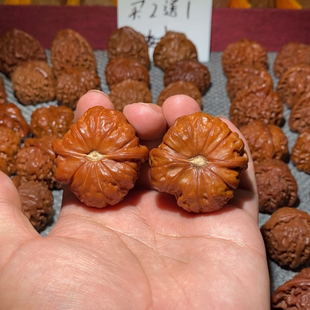 把件文玩核桃41.42.32南瓜墩