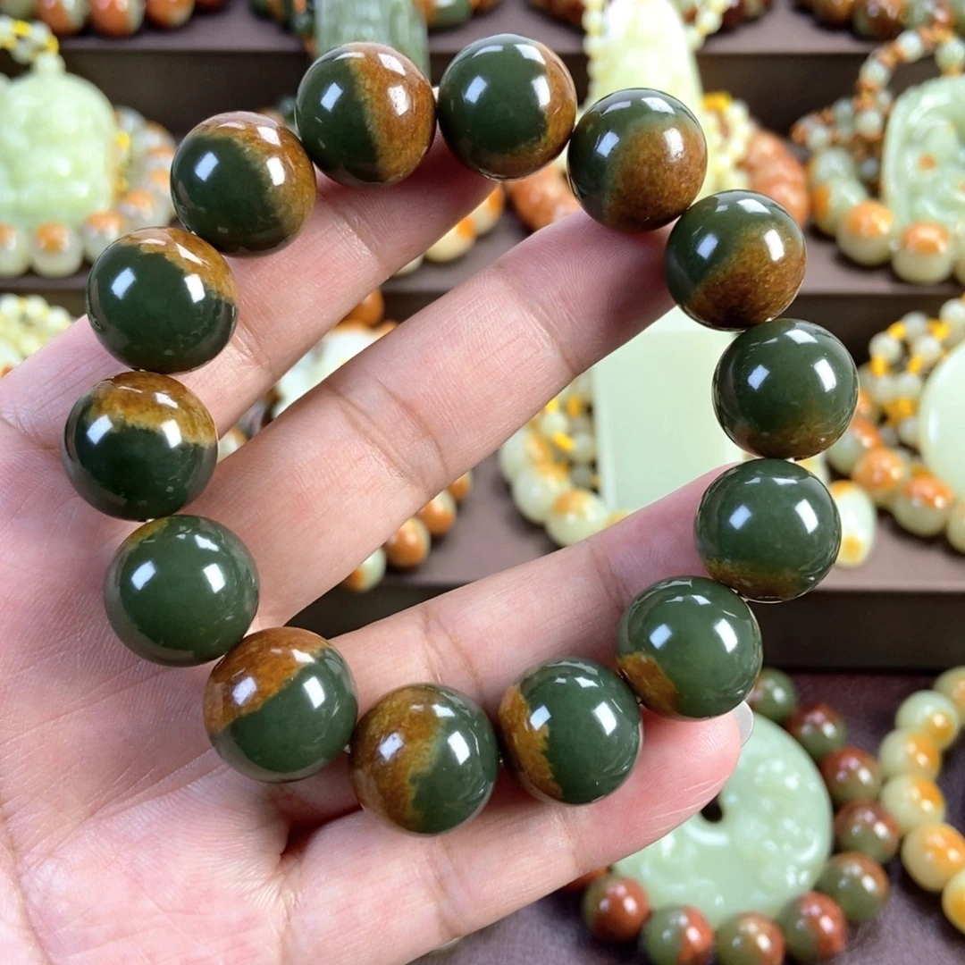 透闪石质玉未镶嵌手串