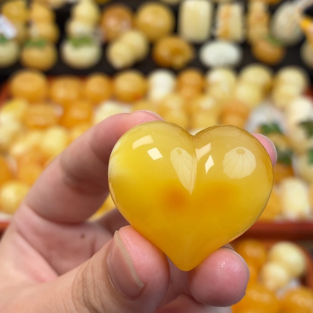 我***伊蜜蜡未镶嵌毛衣链蜜蜡