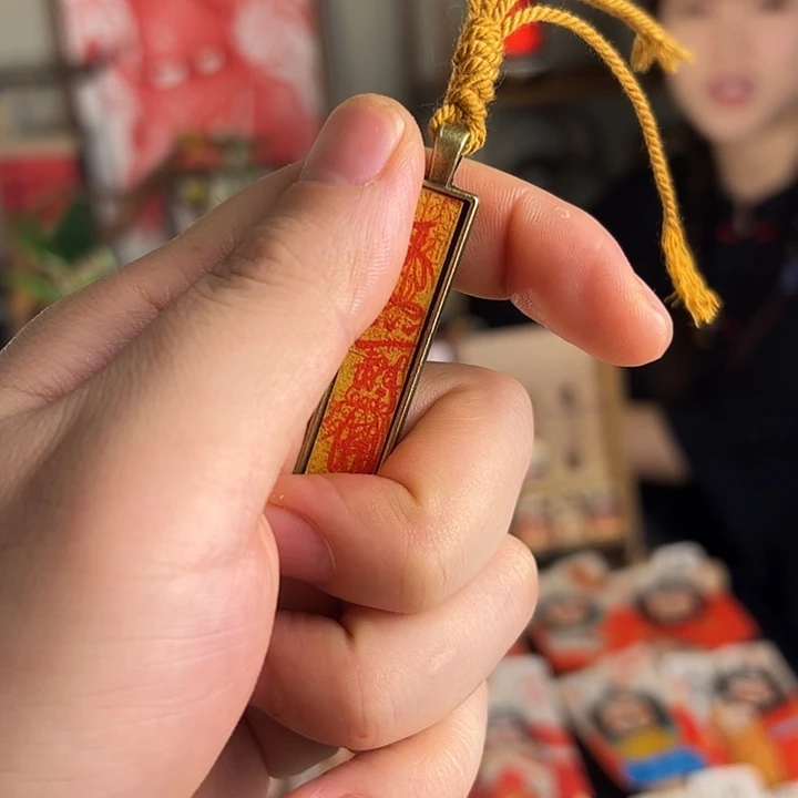 纯手绘手工制作挂件米