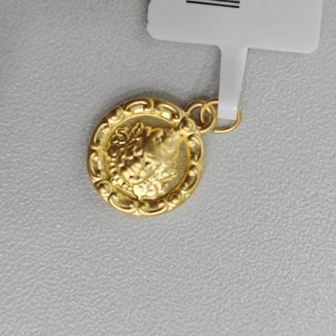 【莹莹专享】足金999 黄财神 ZP  0.52 纳金添福