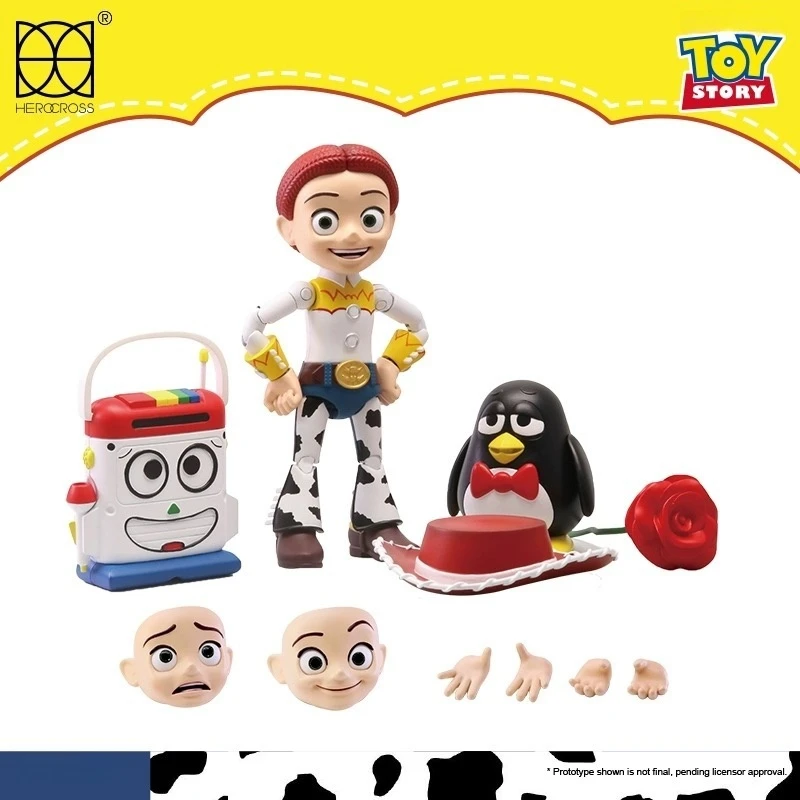 HEROCROSS正版玩具总动员4翠丝红心马合金可动手办人偶礼物