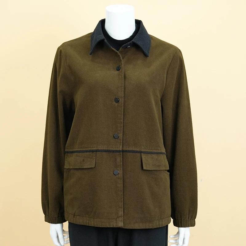 09款中老年女性妈妈奶奶春秋装老妈大码休闲开衫外套