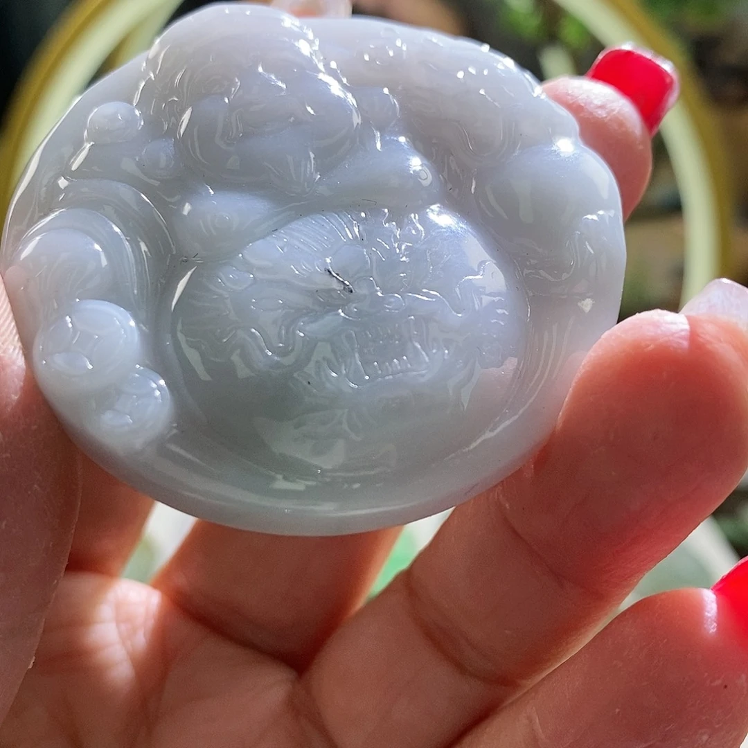 【闪购商品】翡翠颈饰未镶嵌财神