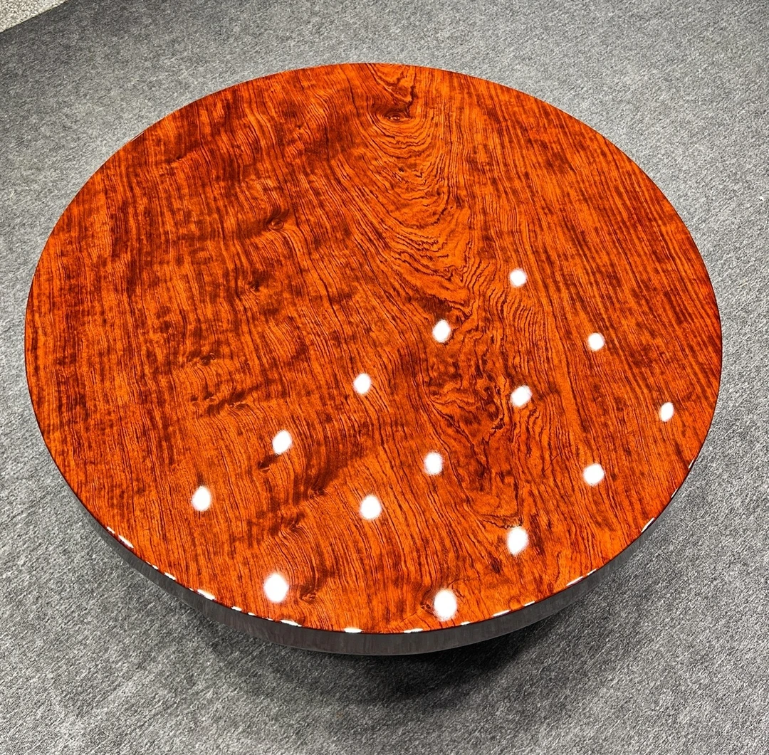 巴花大板 圆桌 118*118*10