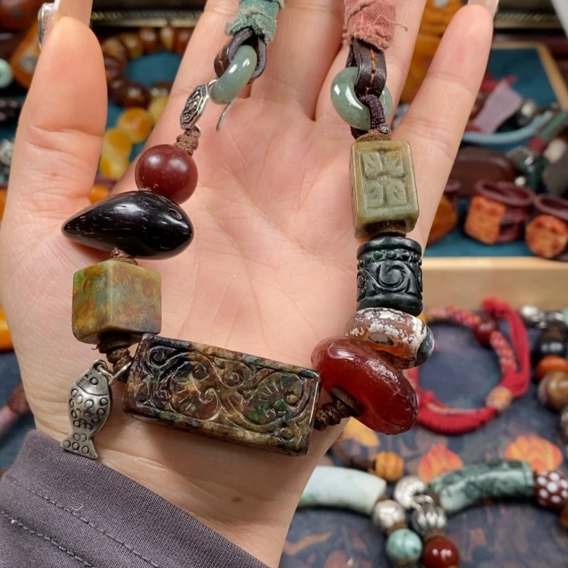 【闪购商品】翡翠颈饰未镶嵌项链