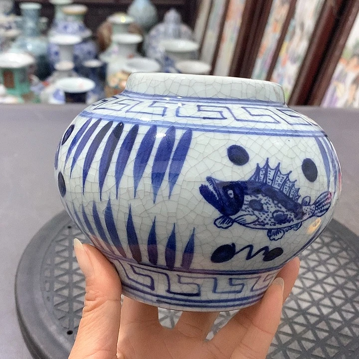 陶摆件博古架陶瓷摆件