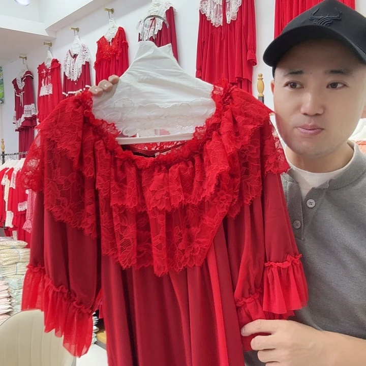 三醋酯纤维宫廷风家居服