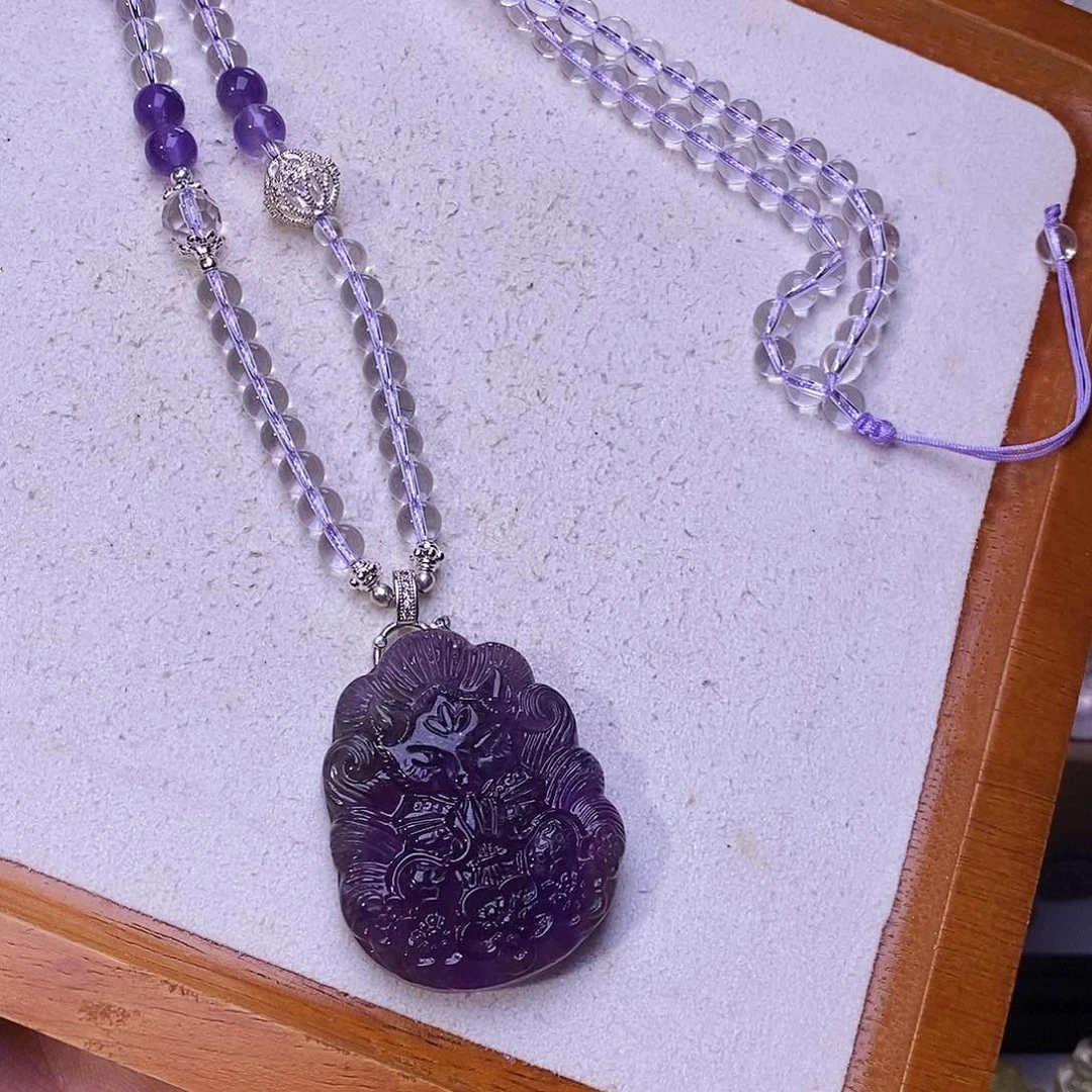 未镶嵌颈饰水晶桃*一套宠链