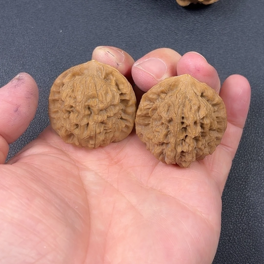 水***木文玩核桃吊坠老北京官帽