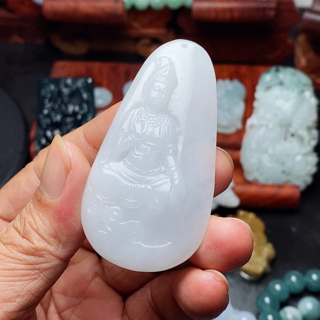 定制翡翠未镶嵌缅甸翡翠A货