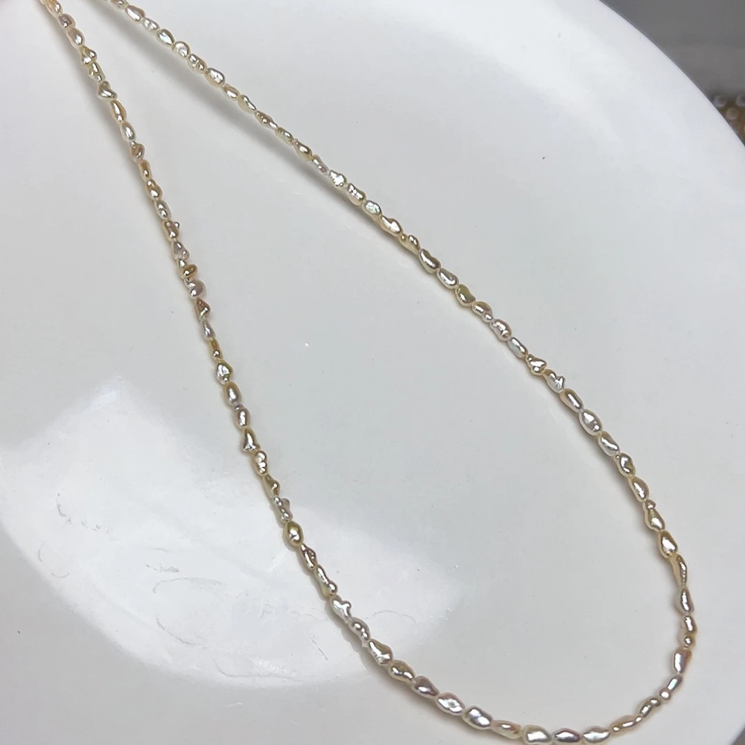 海水珍珠18K金镶嵌颈饰宏*@