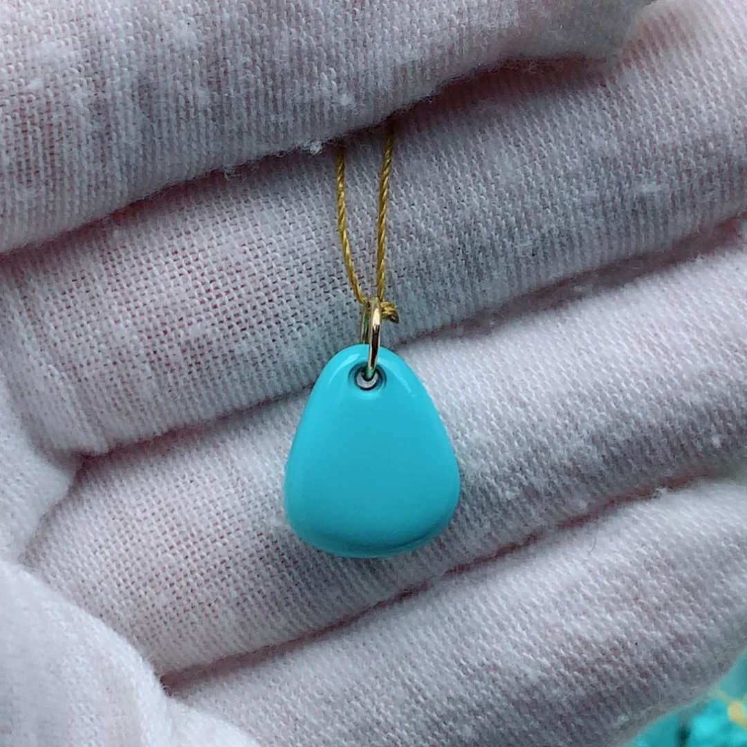 绿松石吊坠(不含链)未镶嵌