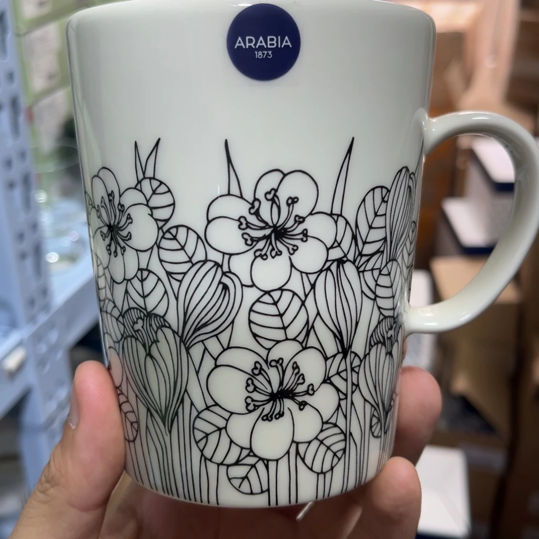 arabia黑白仙草500ml马克