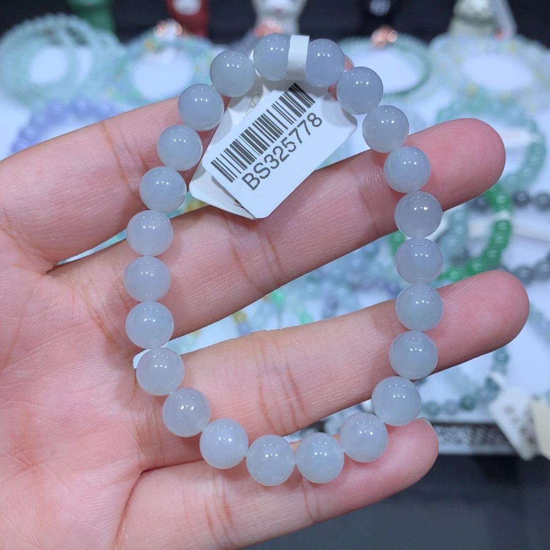 翡翠未镶嵌手串天然