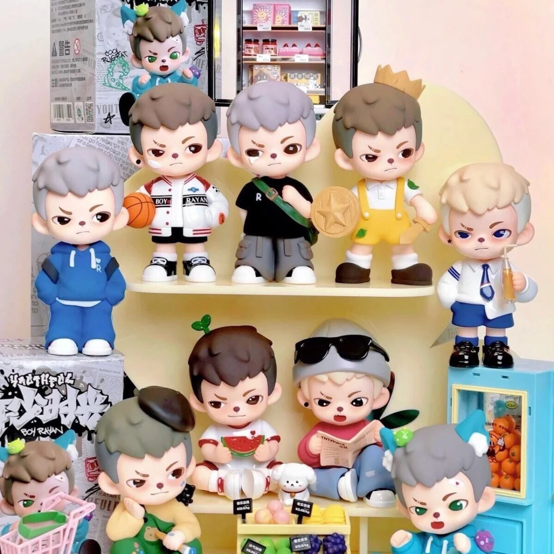 正版年少Rayan时光系列盲盒二代摆件公仔手办玩具桌面礼物