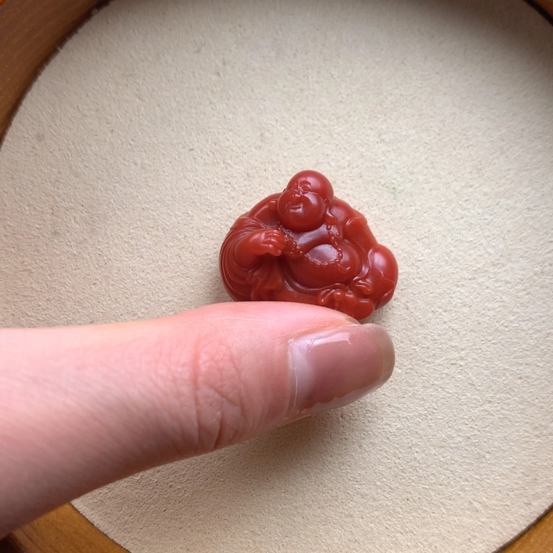 南红玛瑙未镶嵌保山天然原矿南红佛公吊坠