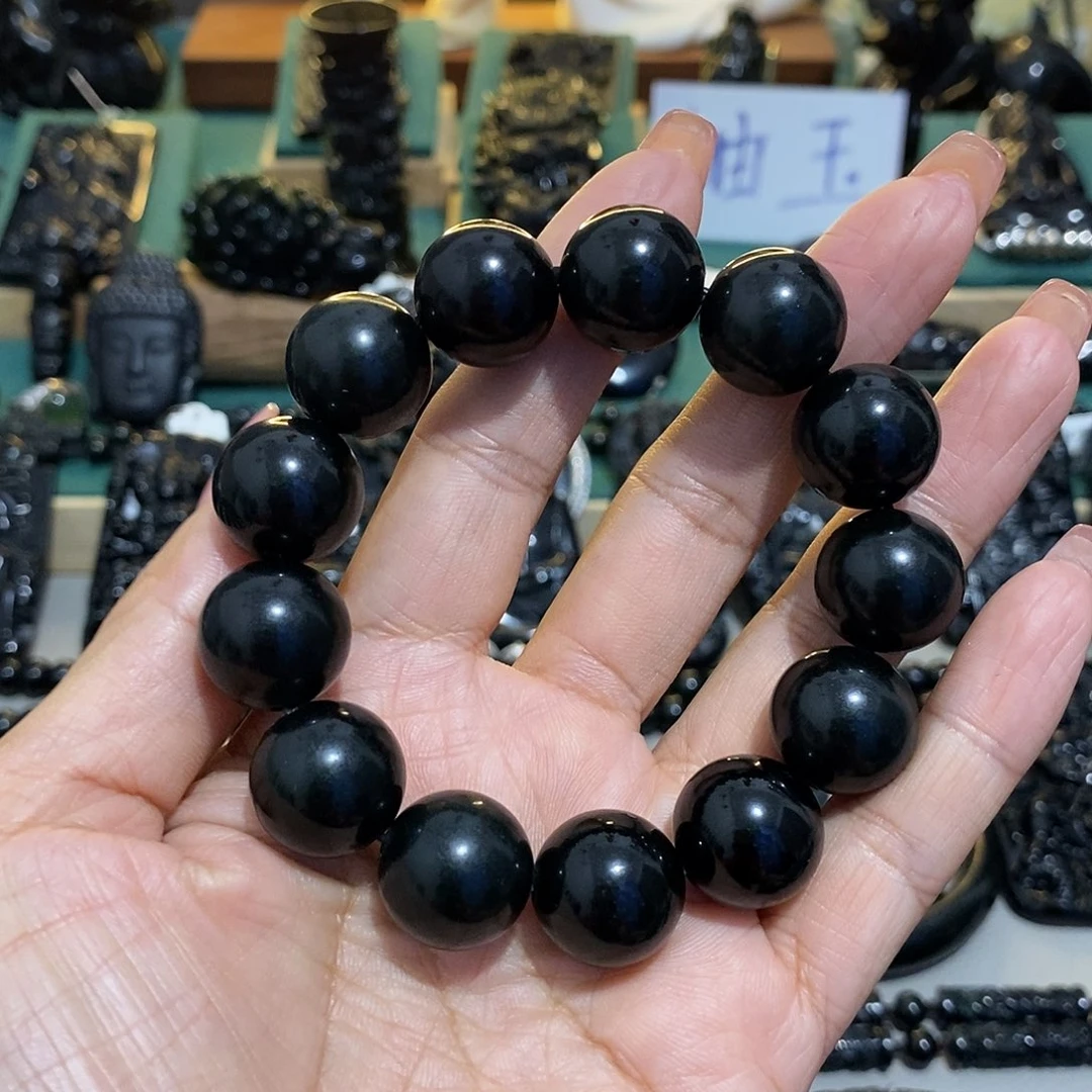紫***日未镶嵌蛇纹石玉颈饰