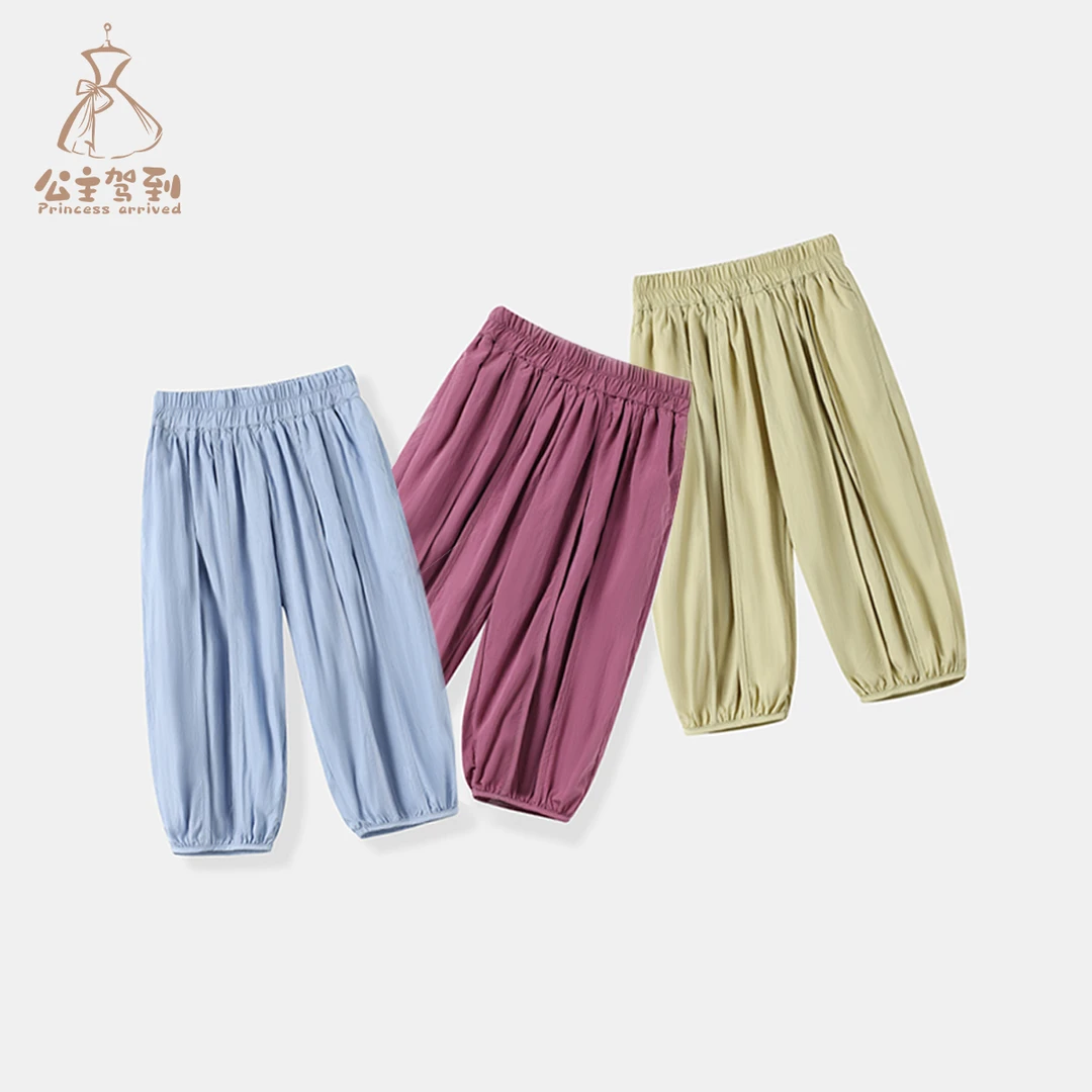 现货【多色抖抖裤】3789女童夏季九分裤束脚时尚百搭韩版女孩裤子