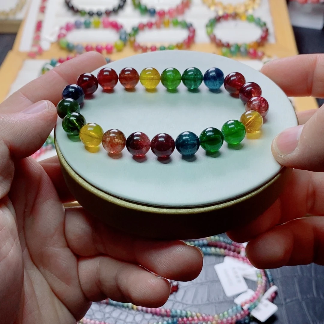 未镶嵌碧玺手链碧玺