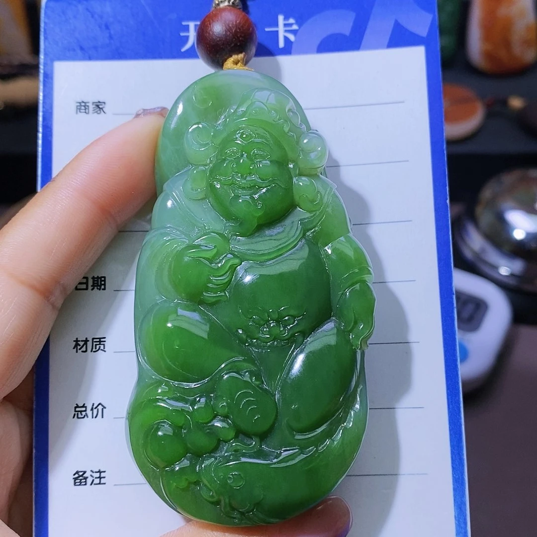 和田玉颈饰未镶嵌新****电