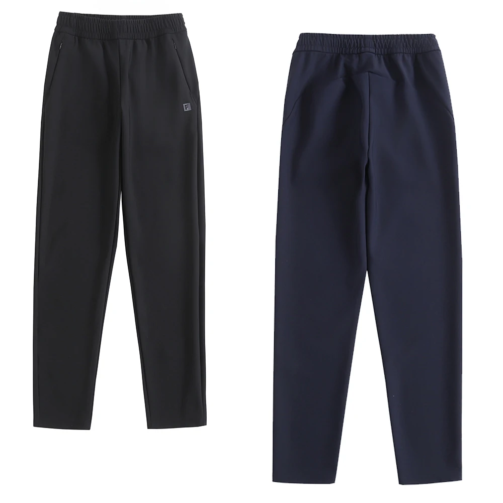 FQ2025冬加绒休闲裤男女情侣同款户外百搭弹力时尚简约舒适运动裤