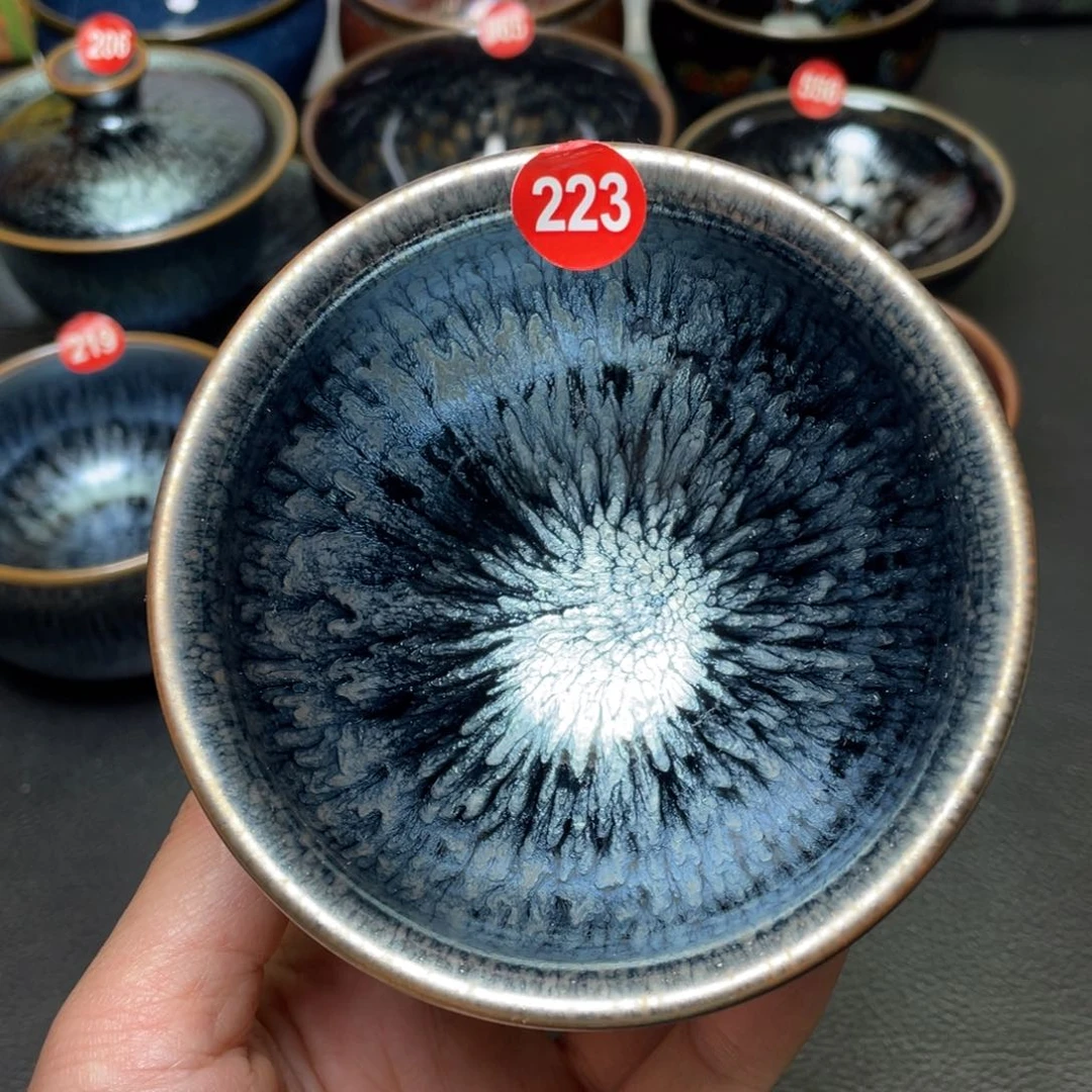 茶盏223建窑建盏茶盏