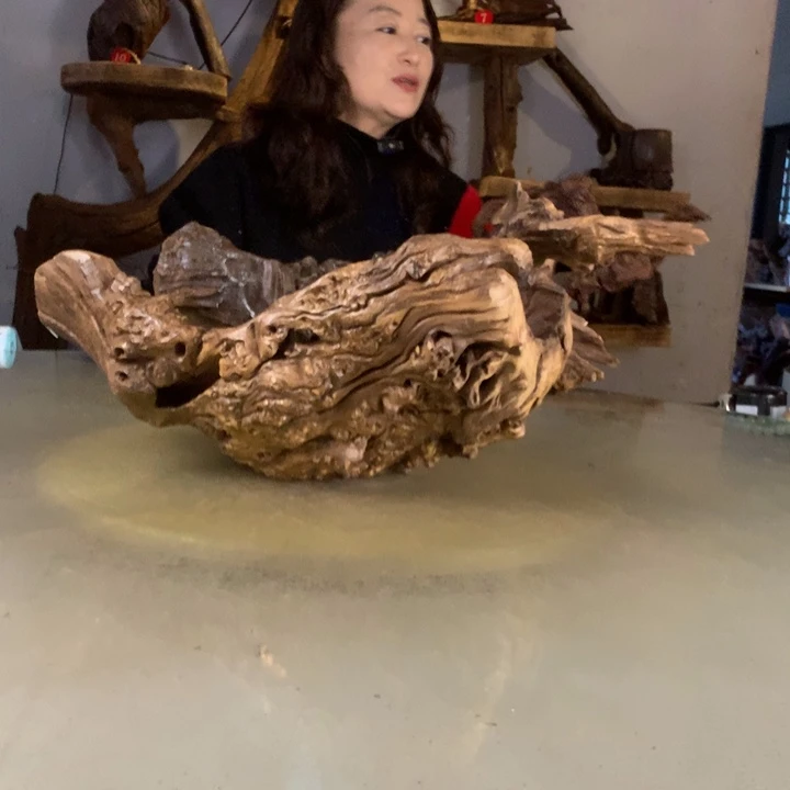夕***颜天然的云南紫柚木会黄水