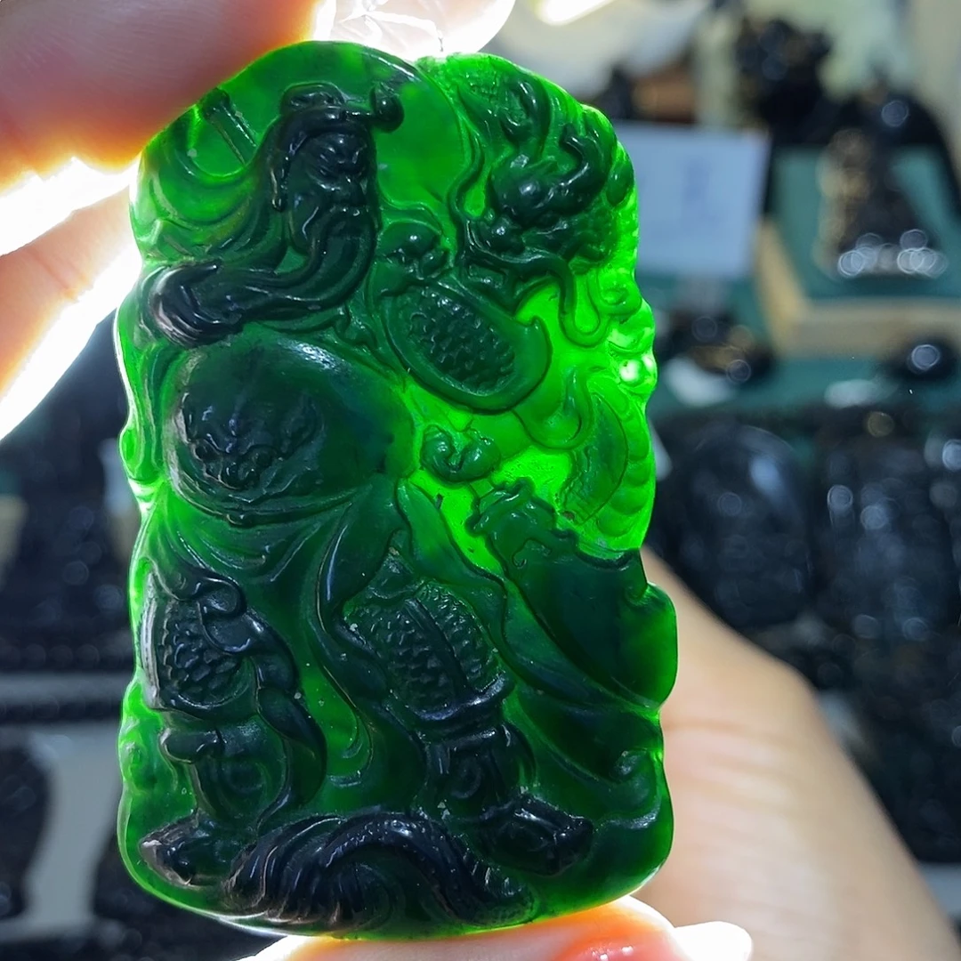 未镶嵌蛇纹石玉颈饰