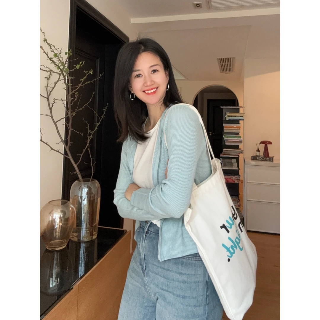 ulight 高级感细闪春日连帽开衫外套
