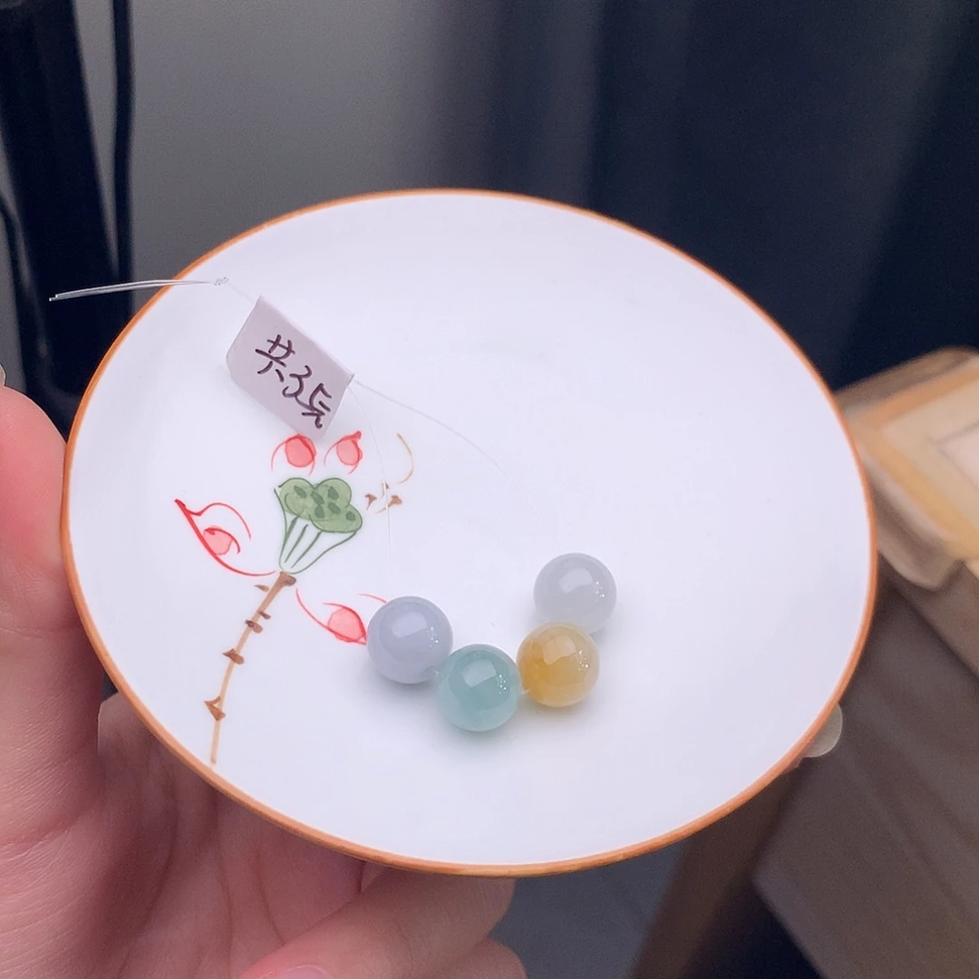 翡翠未镶嵌手链翡翠y2619 卡9.6