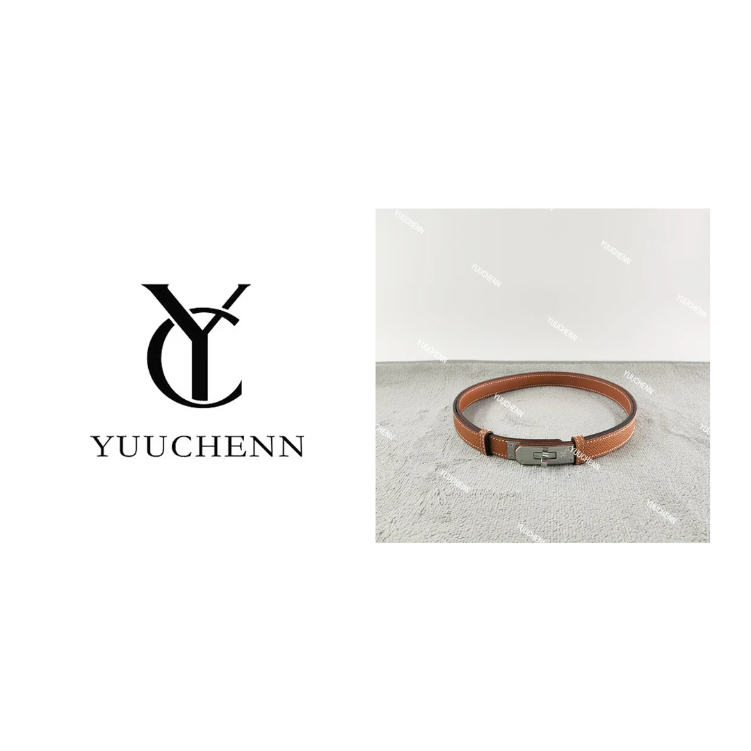 YUUCHENN/手工蜡线真皮皮带 HH5075