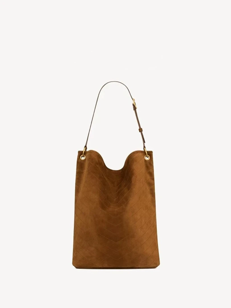 杨树家 bucket 水桶包 手拎包高级复古单肩包 B65