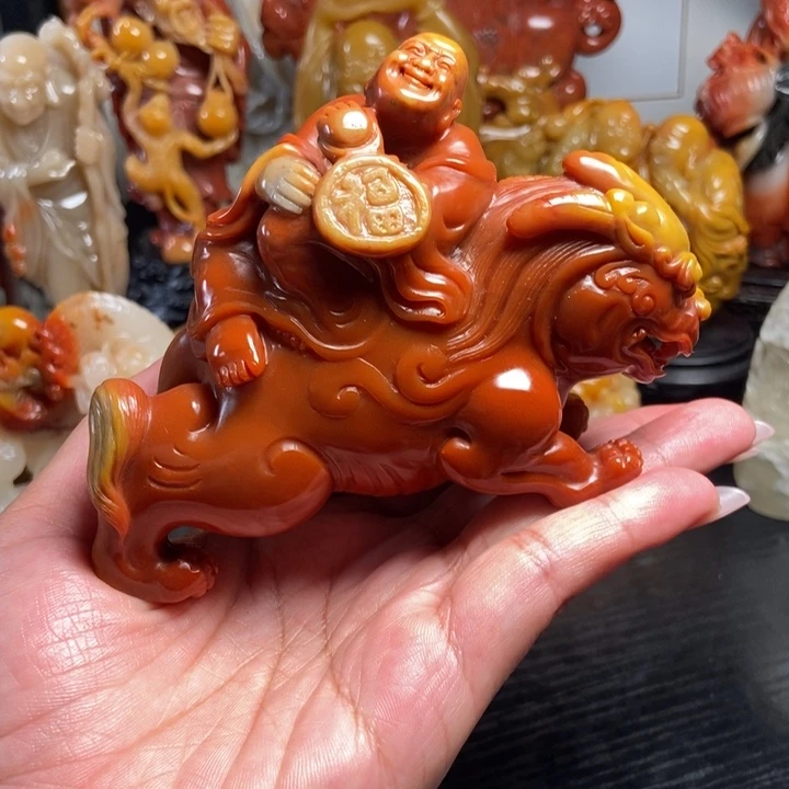 昌化石印石老挝田