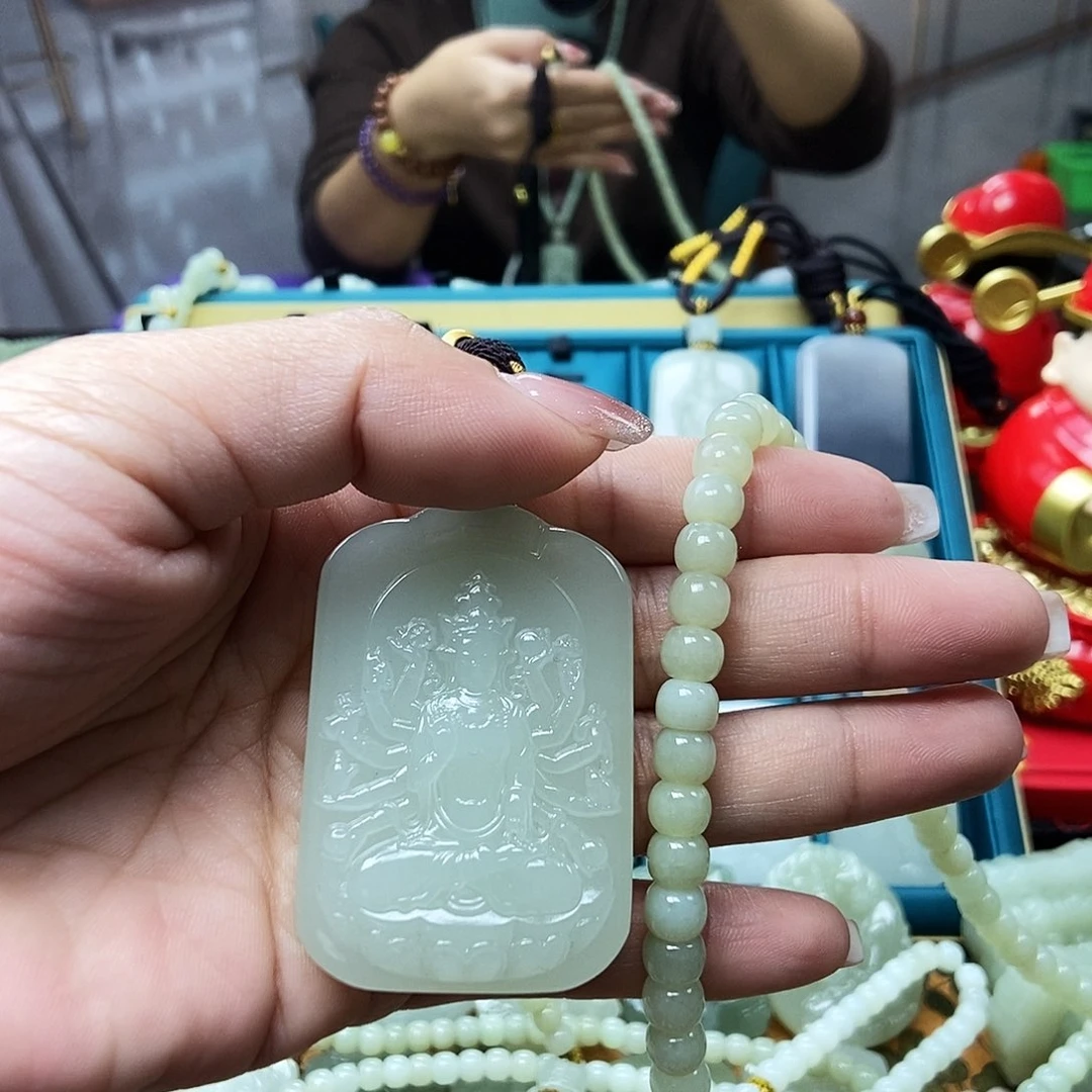 和田玉颈饰未镶嵌隨**揚