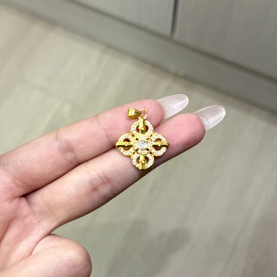 足银银制品 【铭记珠宝】足银吊坠23-DM249H735