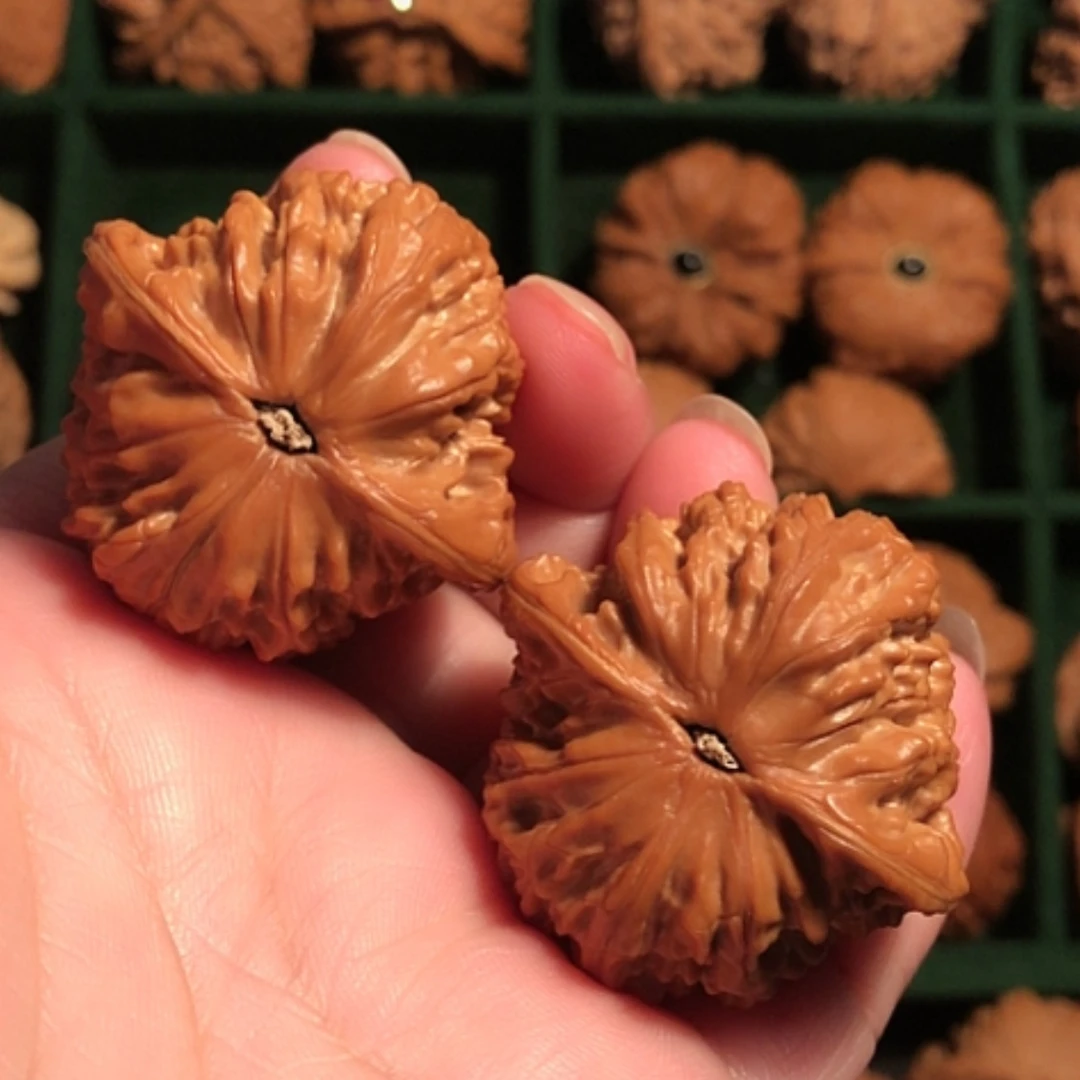 【闪购商品】文玩核桃把件磨盘