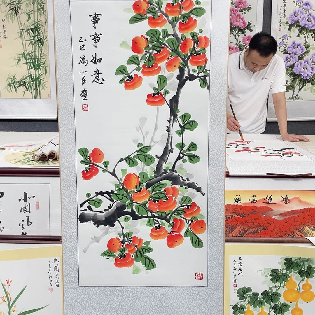 国画手绘画绘画作品