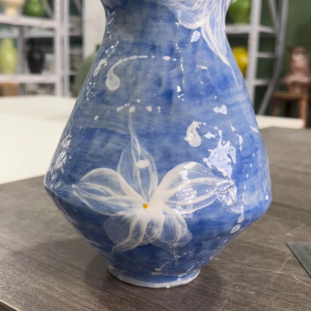 红陶口8高20无孔