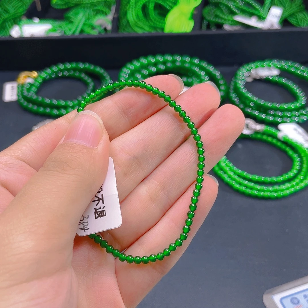 翡翠未镶嵌颈饰88888888