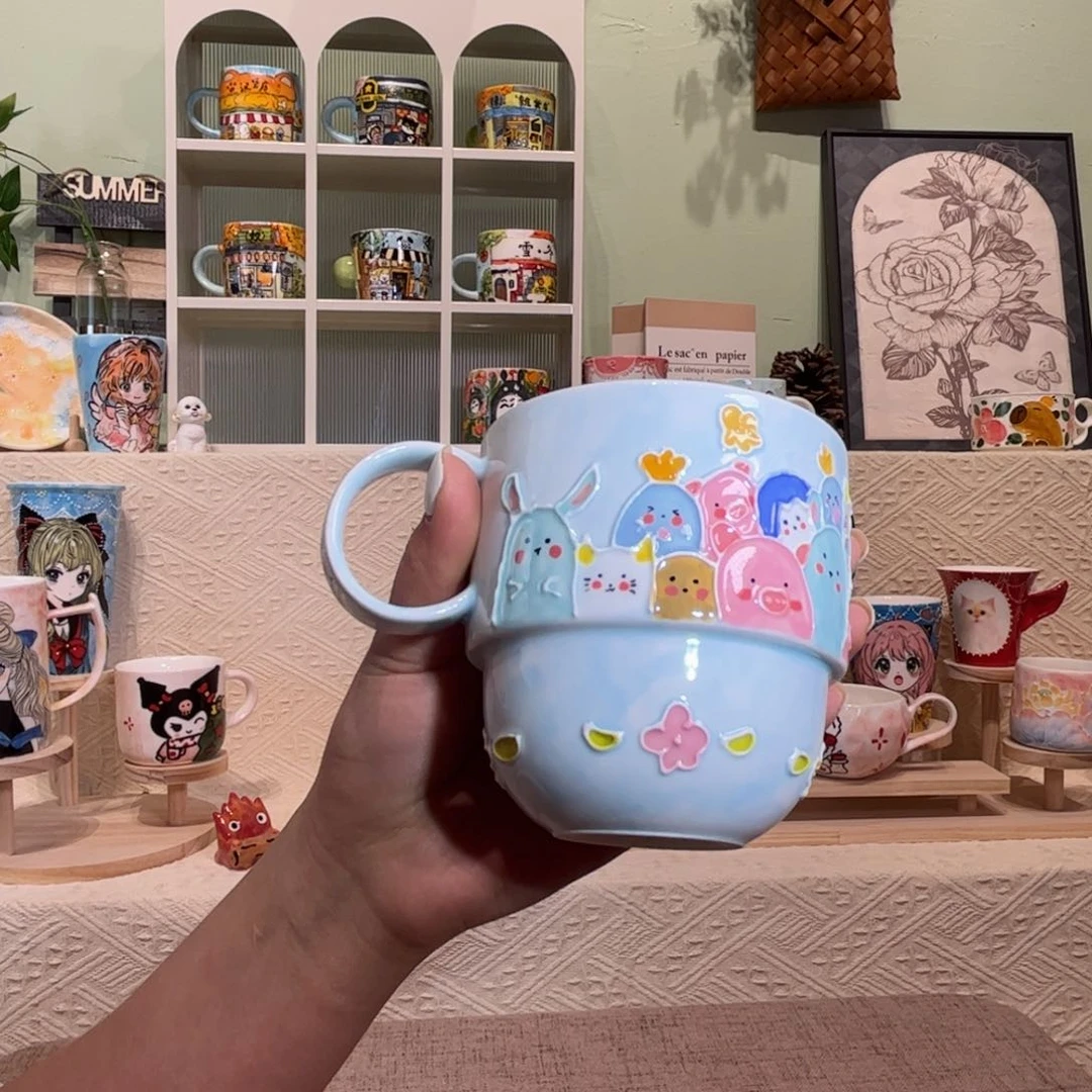 杯子景德镇陶瓷马克杯