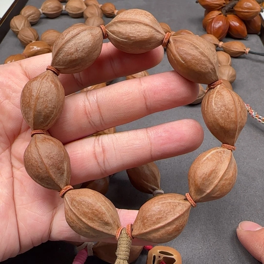 橄榄核手串1.9x2.9 精挑原生态梅林铁核