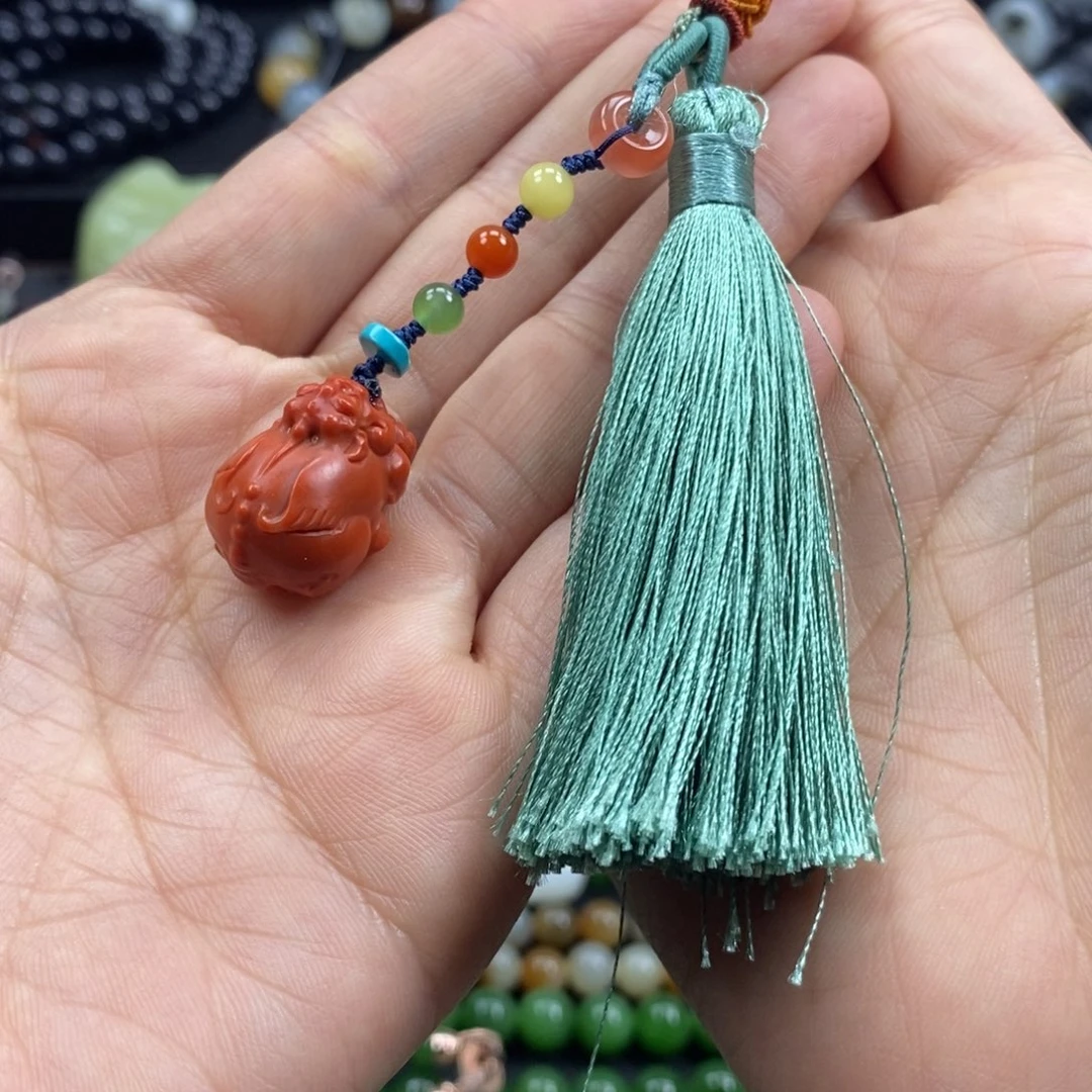 南红玛瑙吊坠(不含链)未镶嵌江***熙