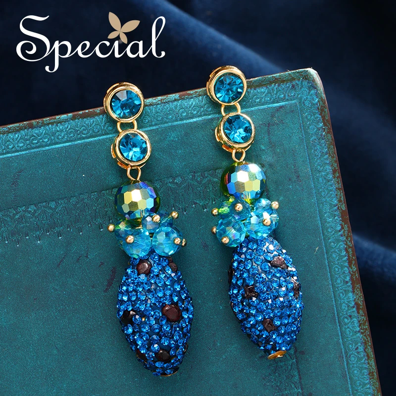 合金玻璃耳饰 special【宠爱专属】【预售8/14】耳钉耳环诺曼底海风