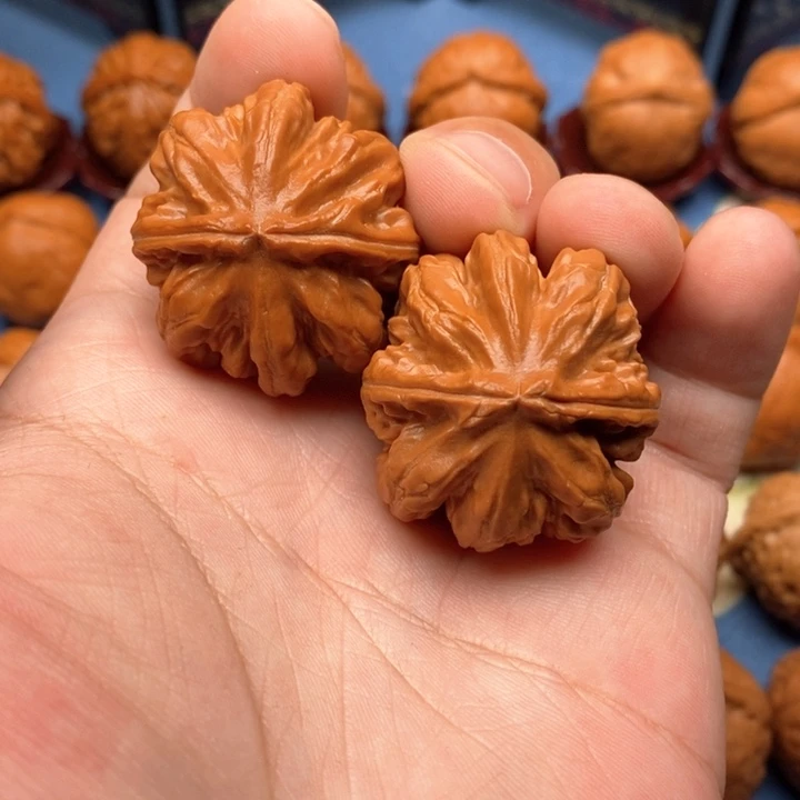 文玩核桃把件t**豆八棱